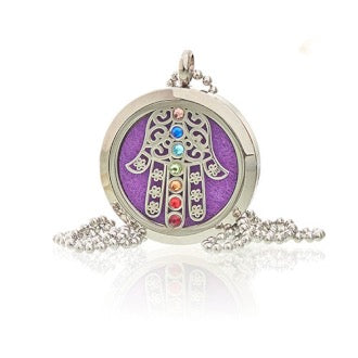 Colier Bijuterii Aromaterapie - Hamsa Chakra 30 mm