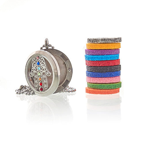 Colier Bijuterii Aromaterapie - Hamsa Chakra 30 mm