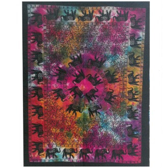 Decoratiune din Bumbac - Mandala Elefant
