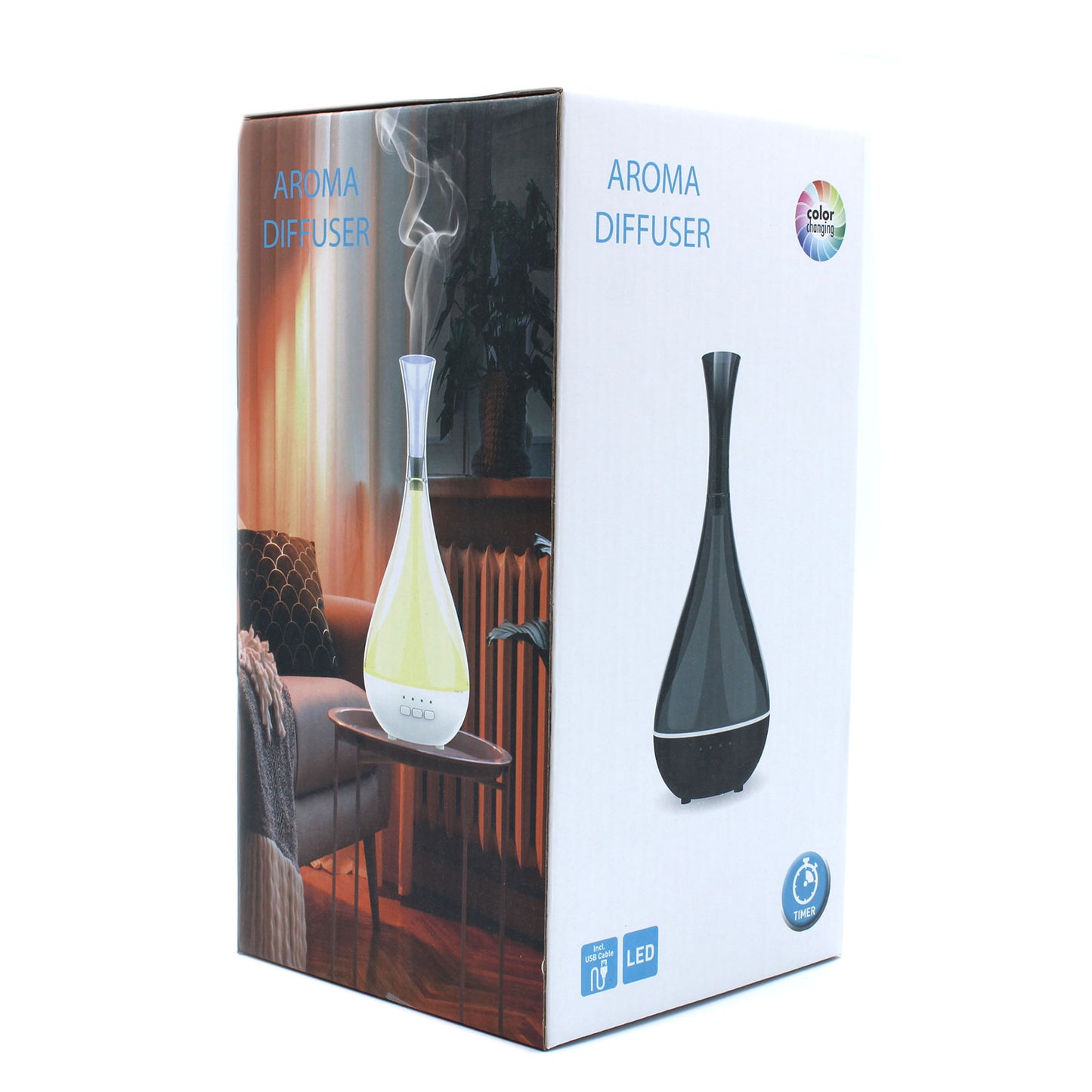 Difuzor Paris - Cablu USB - Schimbarea Culorilor - Temporizator