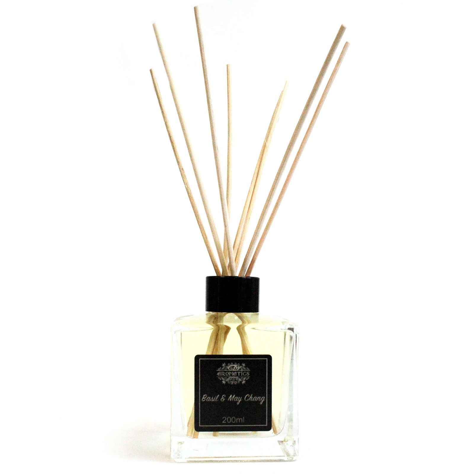 Difuzor de Stuf cu Ulei Esential de Busuioc si May Chang 200 ml