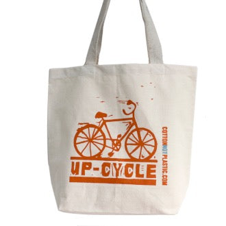 Geanta Bumbac - Imprimeu Bicicleta