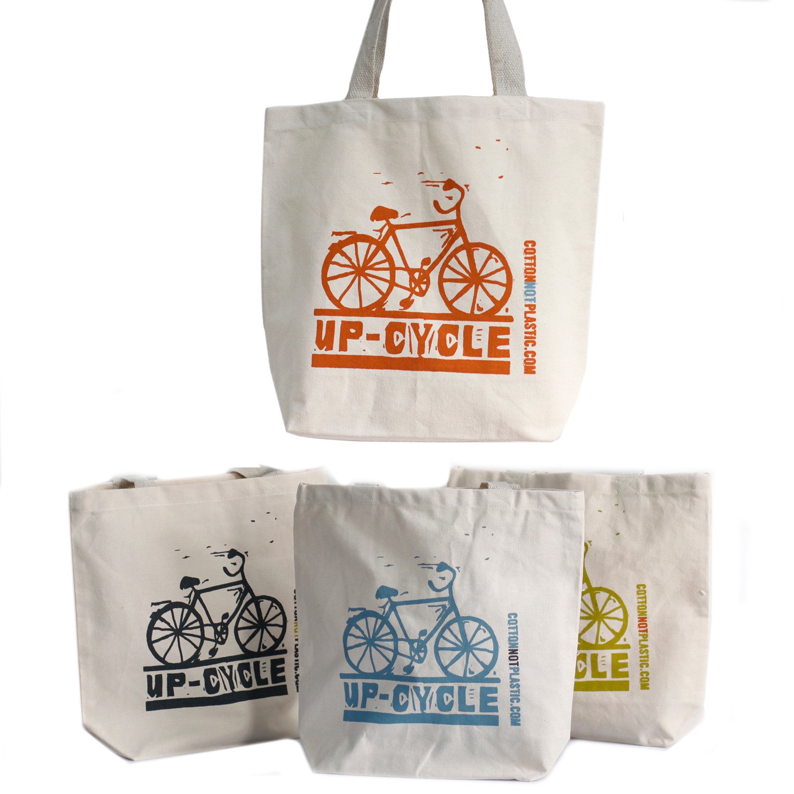 Geanta Bumbac - Imprimeu Bicicleta