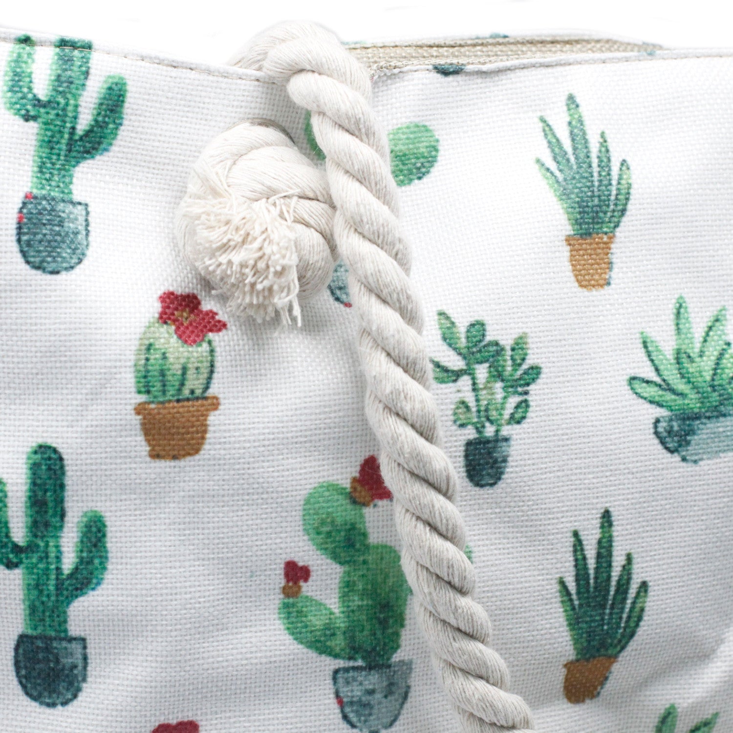Geanta Colorata cu Cactus