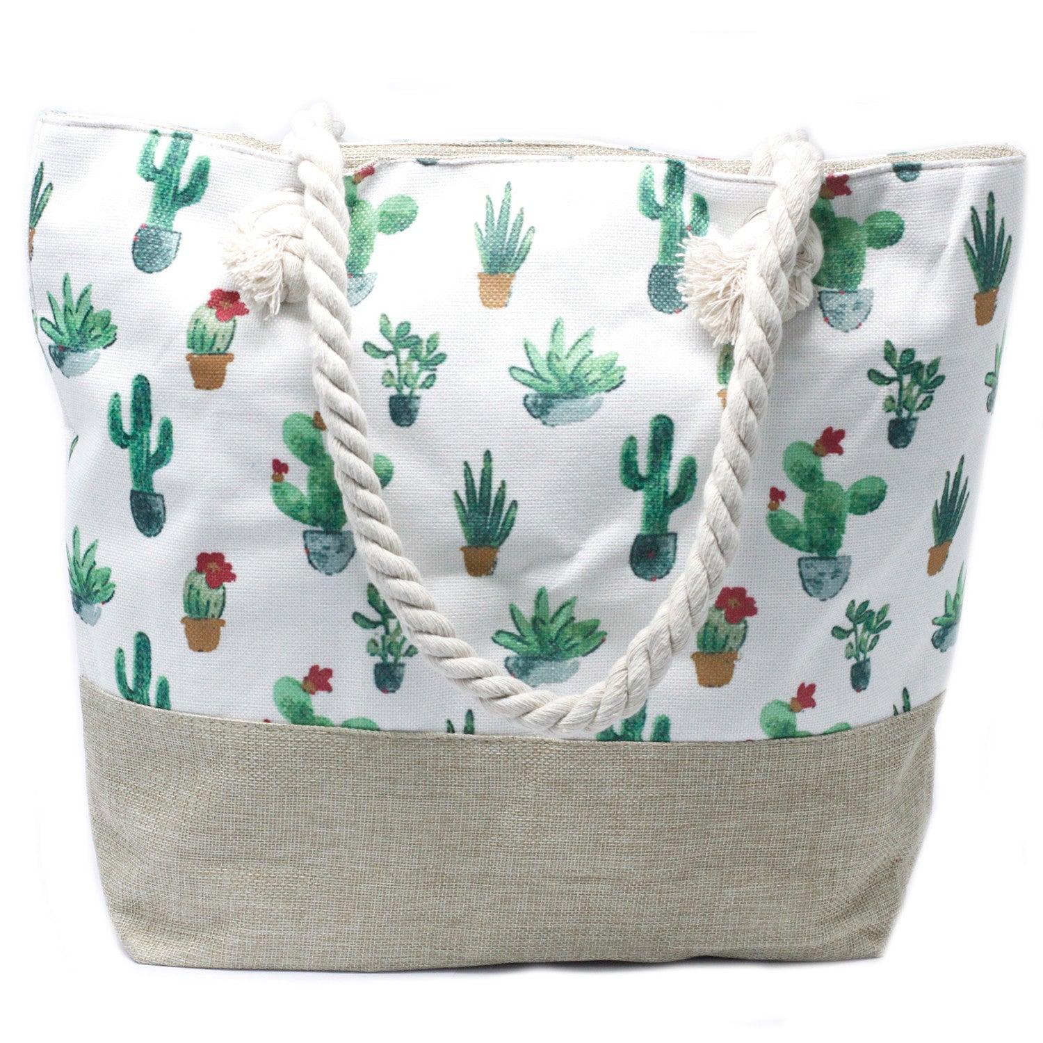 Geanta Colorata cu Cactus