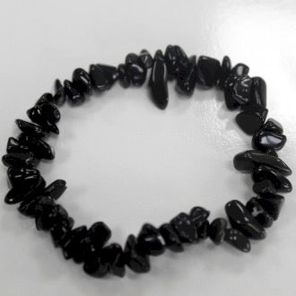 Bratara Chipstone - Agat Negru