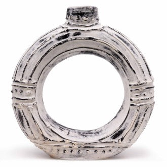 Vaza Rotunda - Crem 30cm