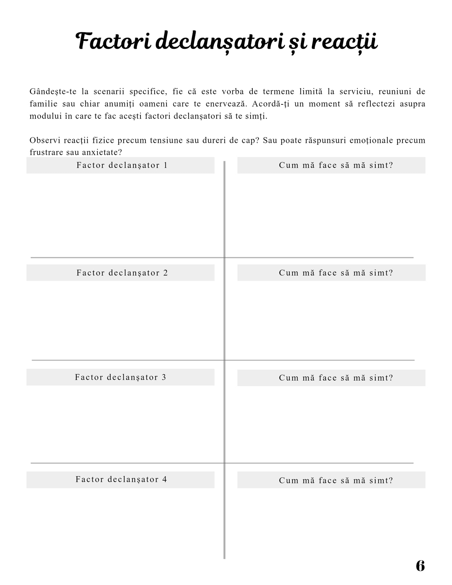 Jurnal De Gestionare A Stresului - Un Ghid Personal Pentru Reducerea Stresului