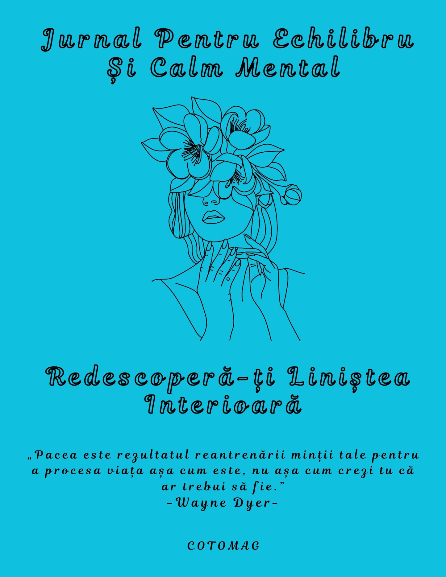 Jurnal pentru echilibru și calm mental – jurnal pentru liniște interioară și reducerea stresului