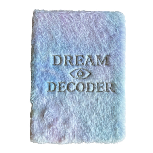 Jurnal de vise Dream Decoder cu o copertă moale multicoloră, 80 de pagini și dimensiunea de 15 × 21 cm, pentru vise, reflecții și idei – Cotomag
