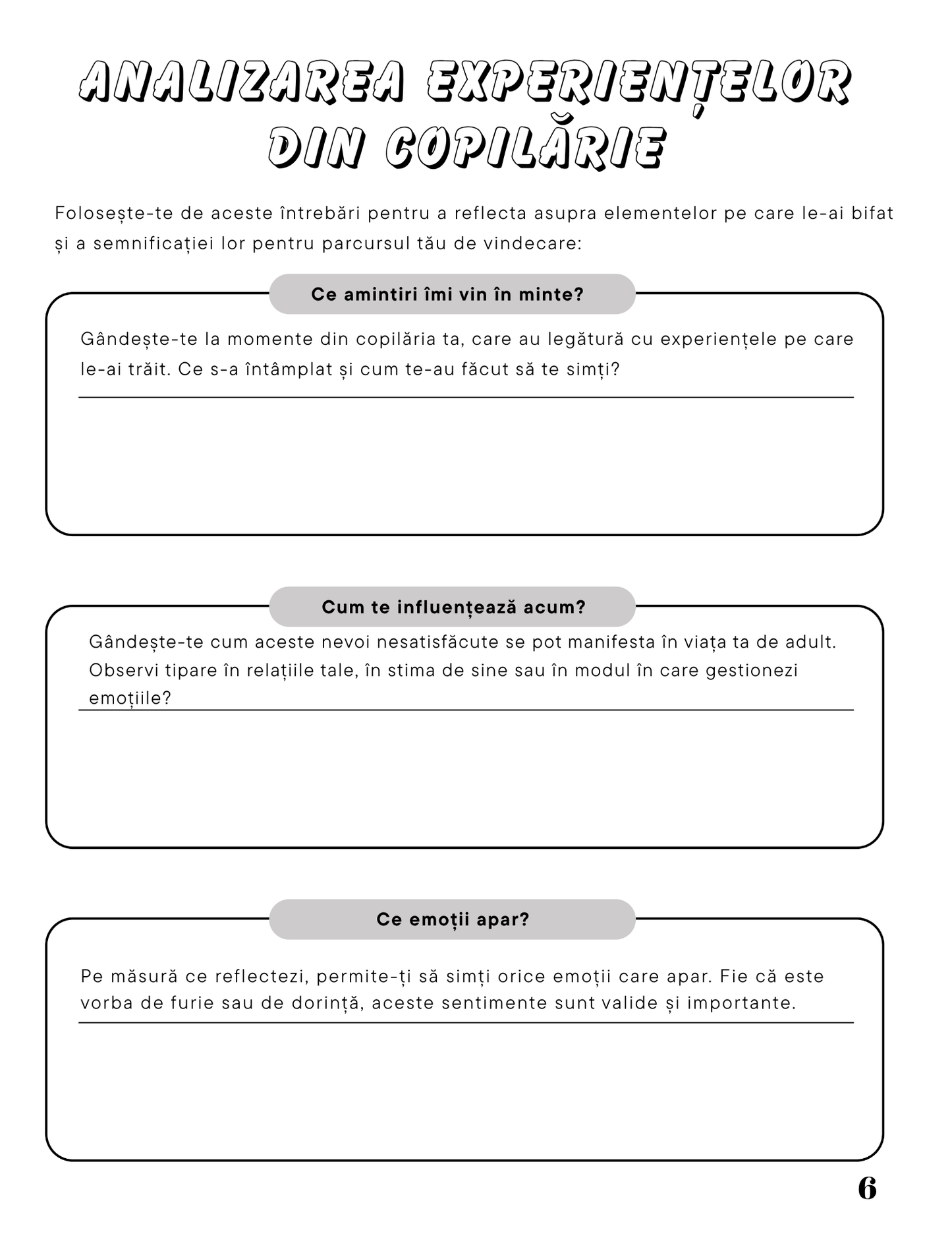 Jurnalul De Calatorie Spre Vindecarea Copilului Meu Interior / Carte De Dezvoltare Personala, Autocunoastere Si Vindecare Emotionala