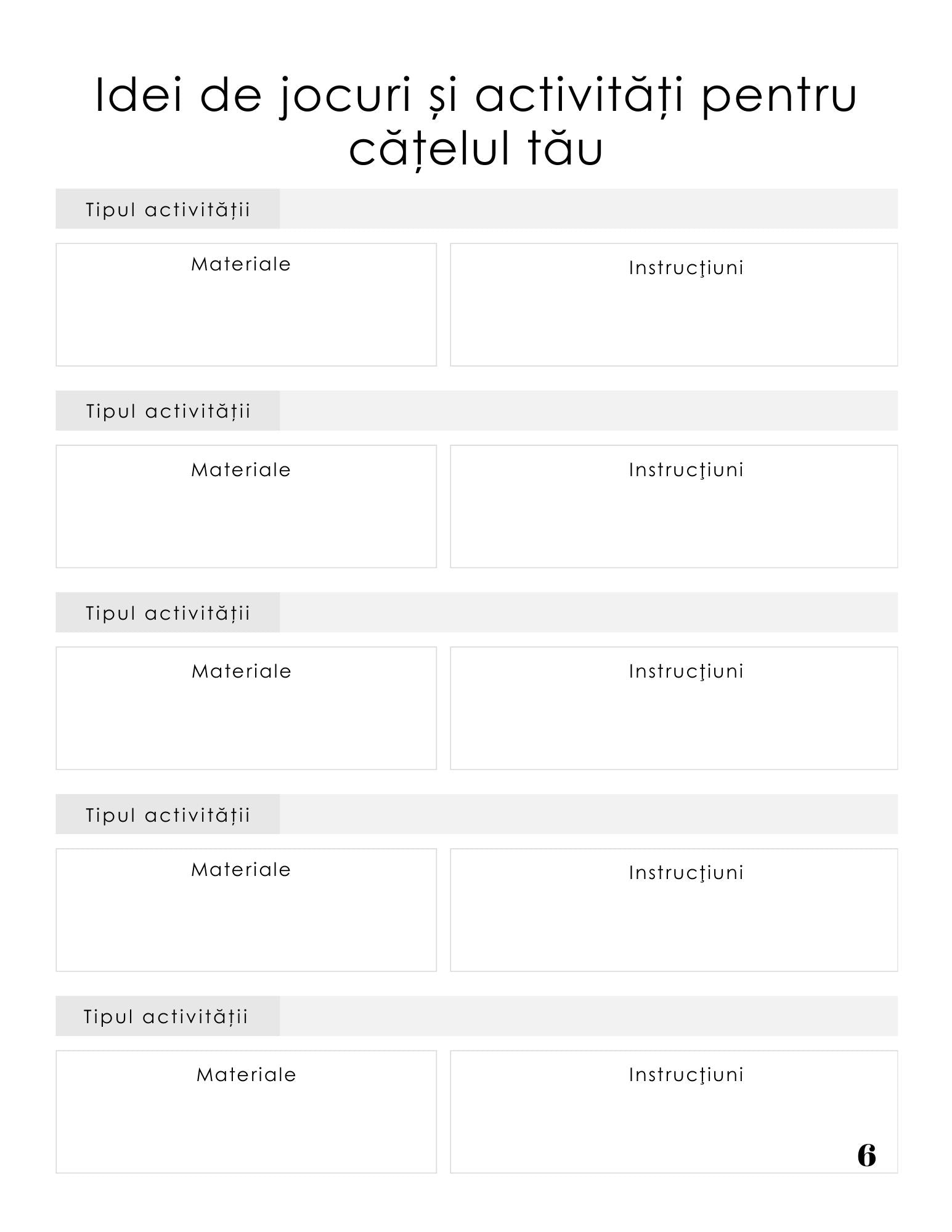 Jurnalul De Ingrijire Al Catelului Tau - Organizeaza, Noteaza Si Ofera-i Catelului Tau Cea Mai Buna Viata / Carte Digitala / Ebook
