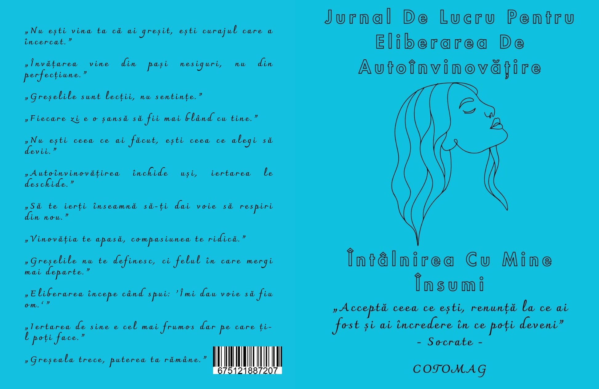 Jurnalul De Lucru Pentru Eliberarea De Autoinvinovatire - Intalnirea Cu Mine Insumi / Carte De Dezvoltare Personala / Eliberare Autoinvinuire / Autocunoastere / Vindecare Emotionala