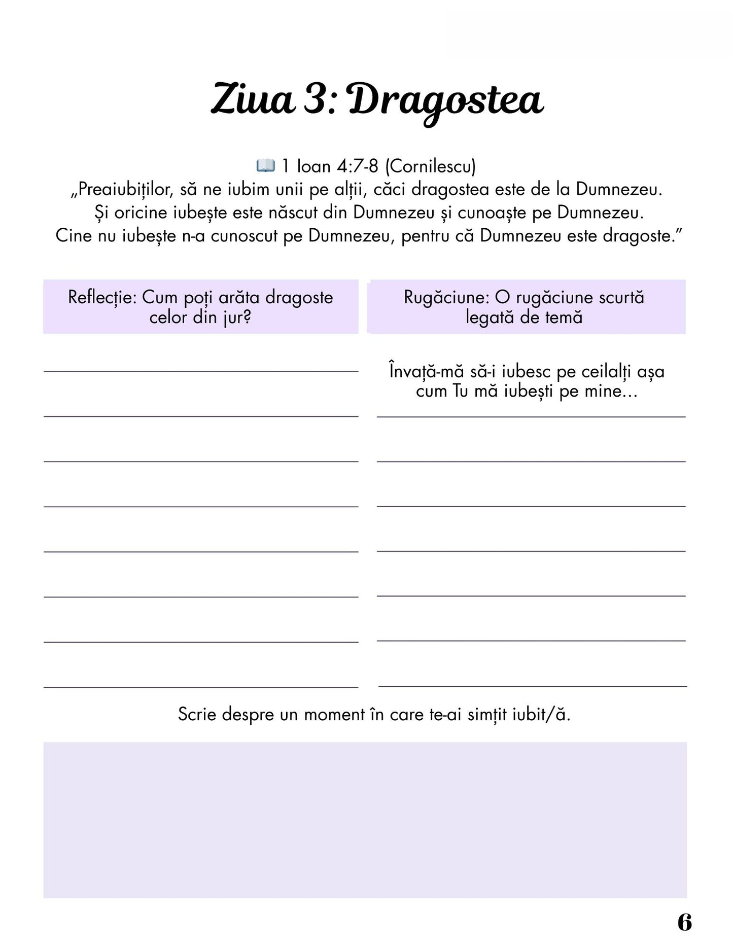 Jurnalul De Rugaciune Si De Reflectie - 30 De Zile De Har / Spiritualitate Si Dezvoltare Personala / Meditatie