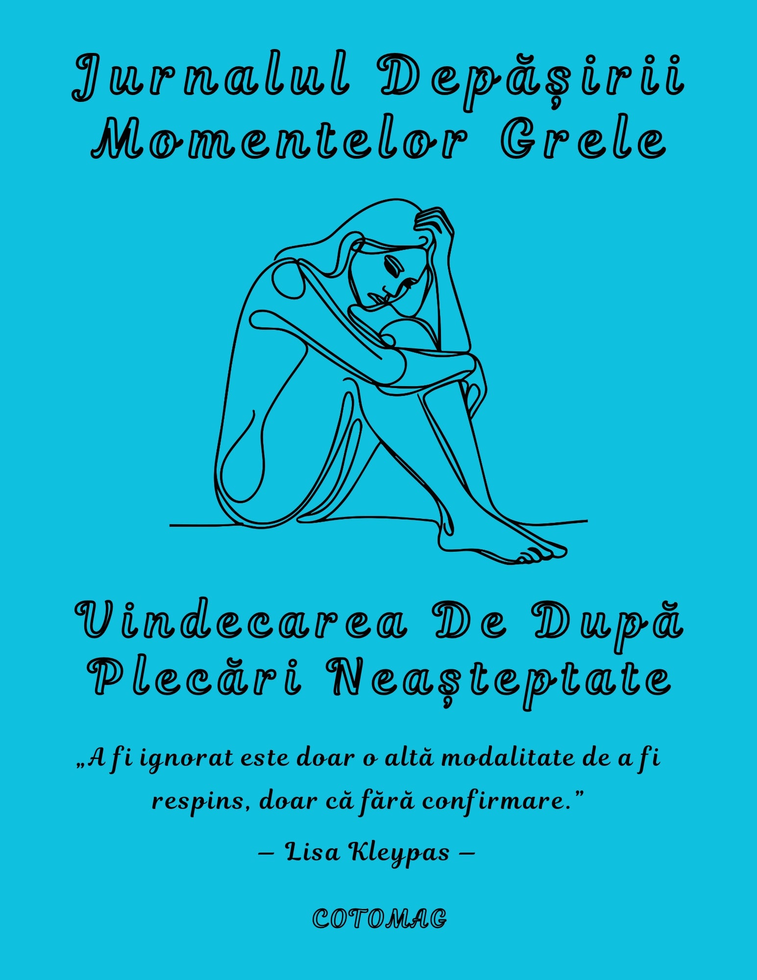 Jurnal depășirea momentelor grele – jurnal pentru vindecare emoțională și procesarea pierderii