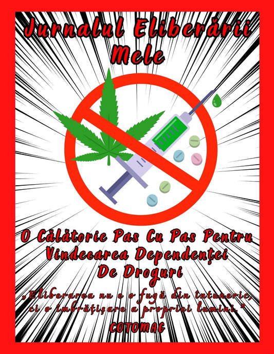Jurnalul Eliberarii Mele - O Calatorie Pas Cu Pas Pentru Vindecarea Dependentei De Droguri - Calatoria Spre Claritate / Program de Autovindecare / Transformare Personala / Regasirea Sinelui