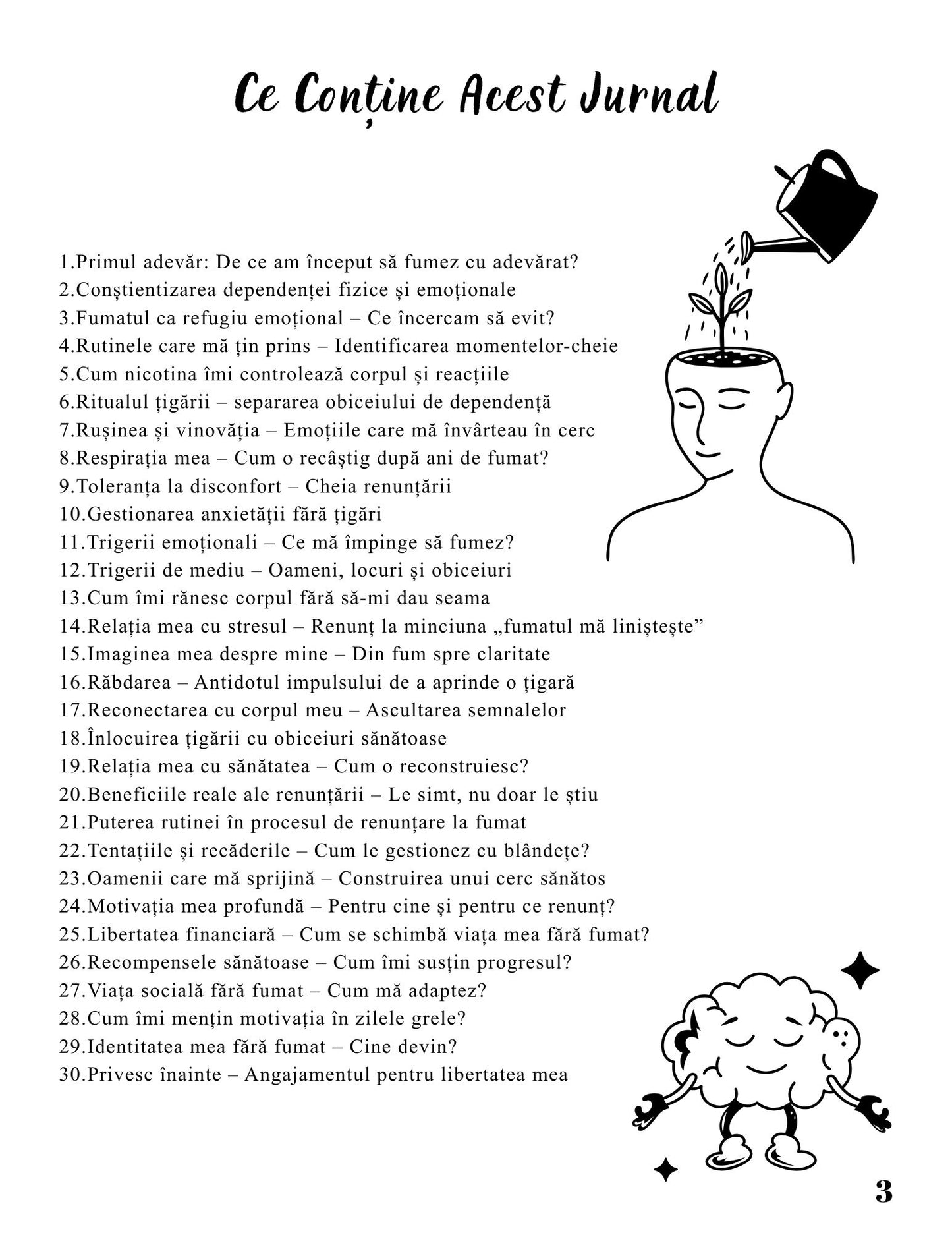 Jurnalul Eliberarii Mele - O Calatorie Pas Cu Pas Pentru Vindecarea Dependentei Fumatului - Calatoria Spre Claritate / Program de Autovindecare / Transformare Personala / Regasirea Sinelui
