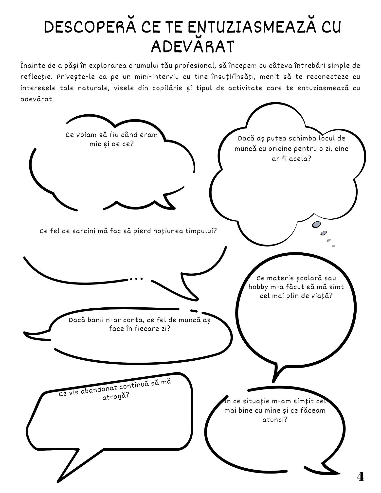 Jurnalul Meu Cu Fise de Lucru - Ce Alegere Profesionala Mi-ar Aduce Implinire / Ghid Practic / Autocunoastere / Personalitate / Dezvoltare Personala / Reflectie / Echilibru Emotional / Carte Digitala / Ebook