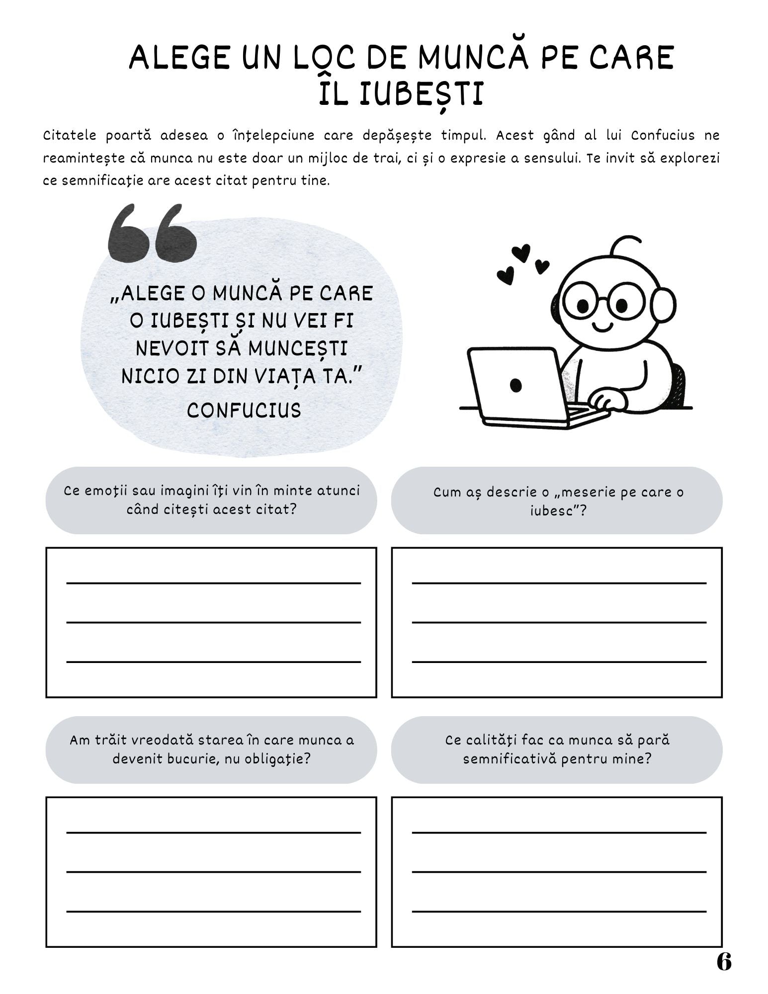 Jurnalul Meu Cu Fise de Lucru - Ce Alegere Profesionala Mi-ar Aduce Implinire / Ghid Practic / Autocunoastere / Personalitate / Dezvoltare Personala / Reflectie / Echilibru Emotional / Carte Digitala / Ebook