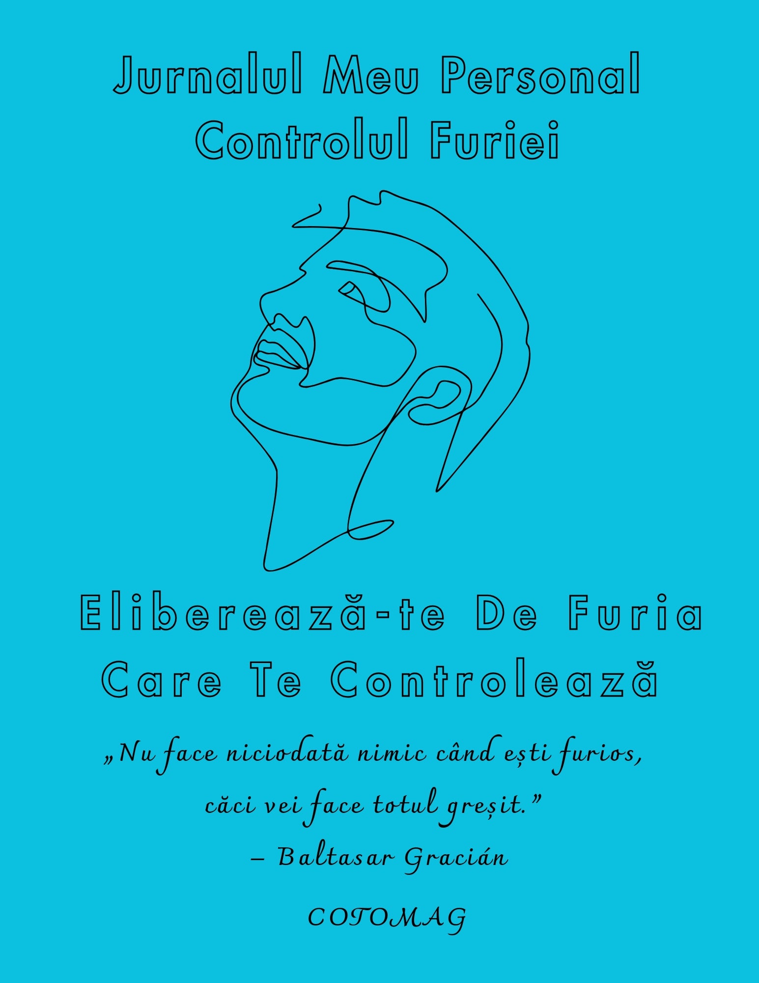 Jurnal controlul furiei – jurnal pentru gestionarea emoțiilor și autocontrol