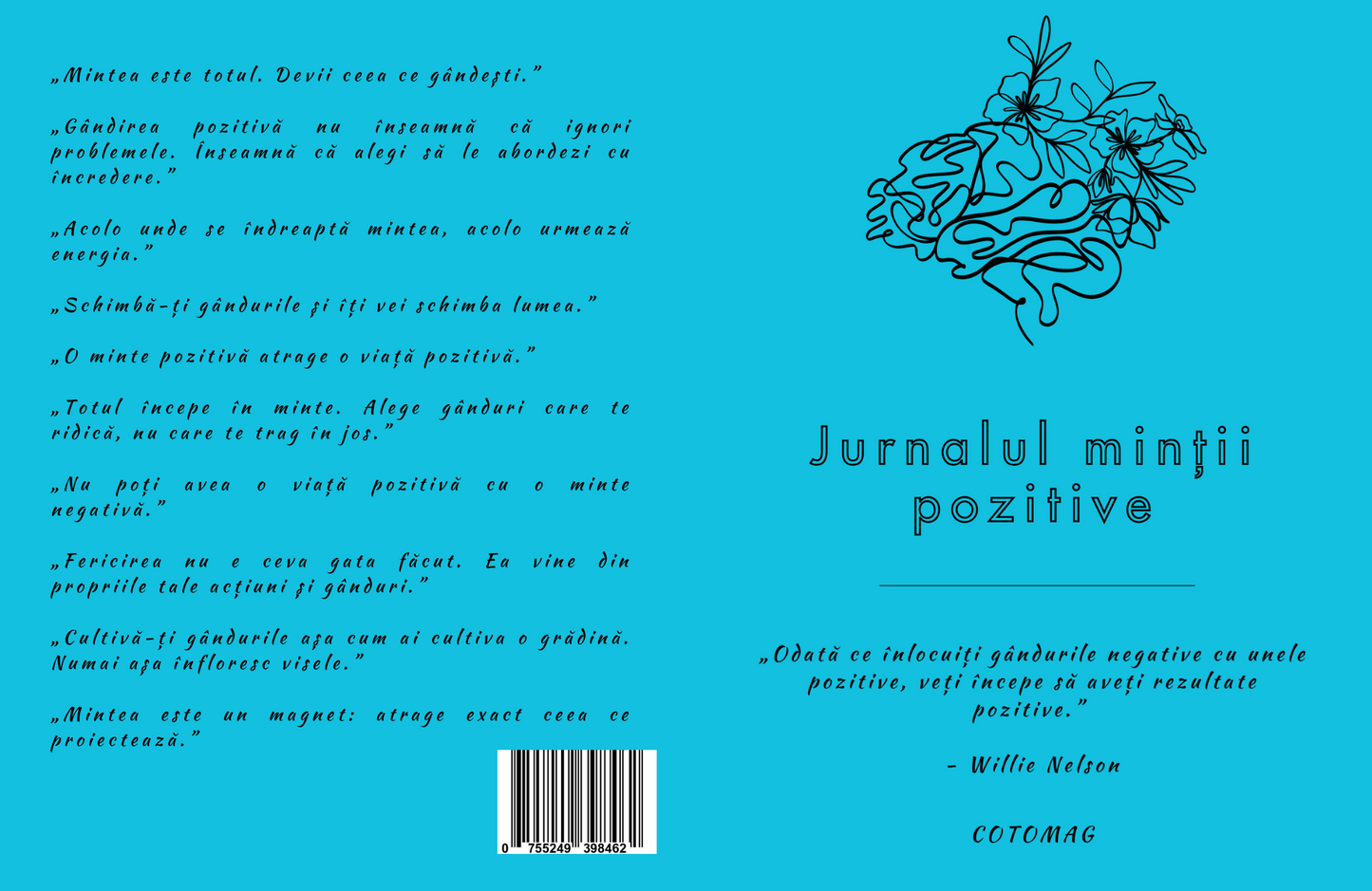 Jurnalul Mintii Pozitive - Transforma-ti Viata prin Reflectie si Motivatie / Ganduri Bune si Obiceiuri Puternice / Recunostinta si Claritate
