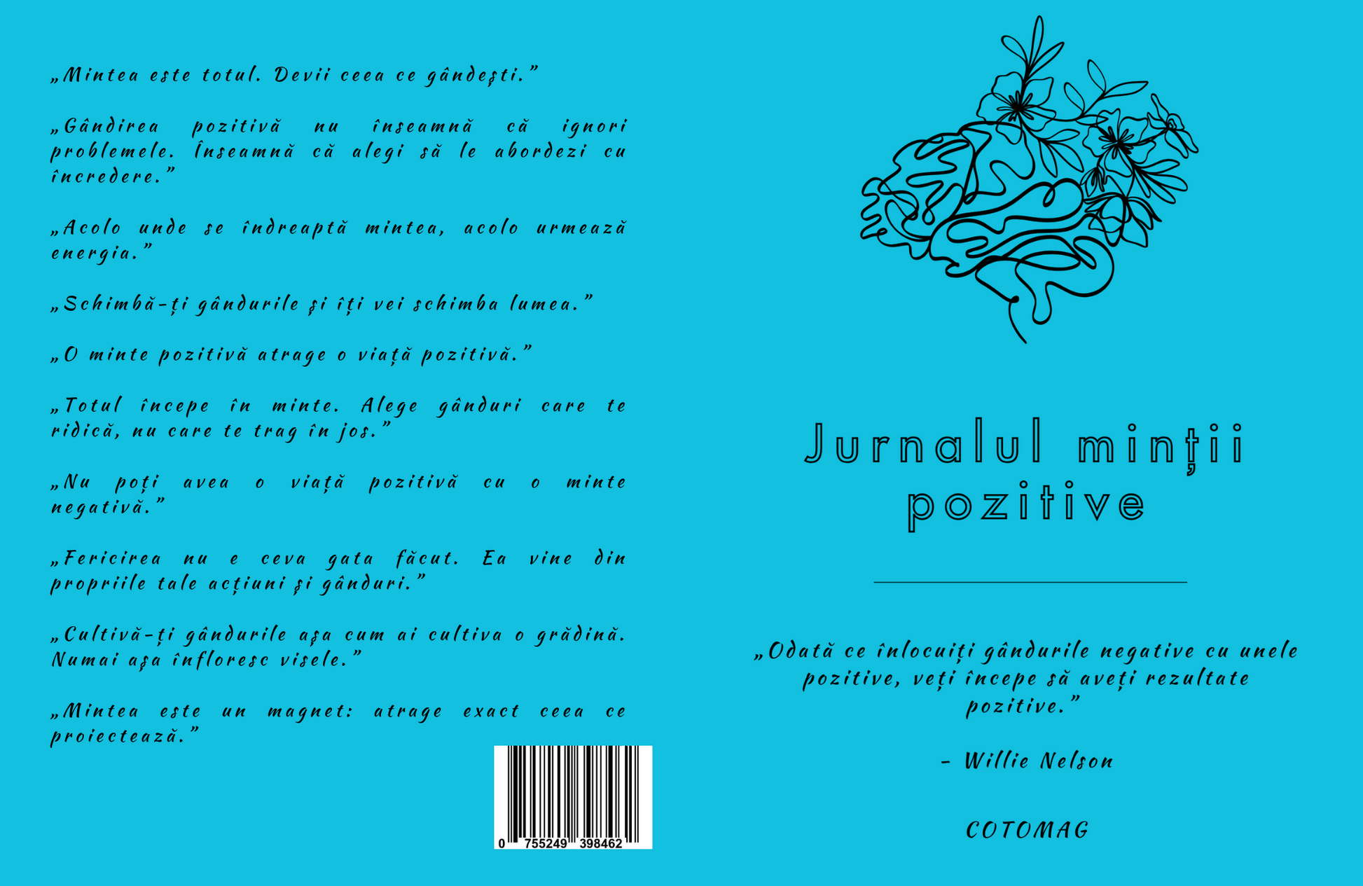 Jurnalul Mintii Pozitive - Transforma-ti Viata prin Reflectie si Motivatie / Ganduri Bune si Obiceiuri Puternice / Recunostinta si Claritate