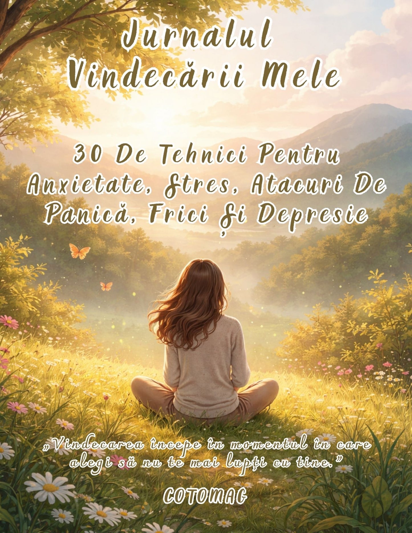 Jurnal 30 tehnici anxietate și stres – jurnal pentru calm, echilibru emoțional și reducerea panicii