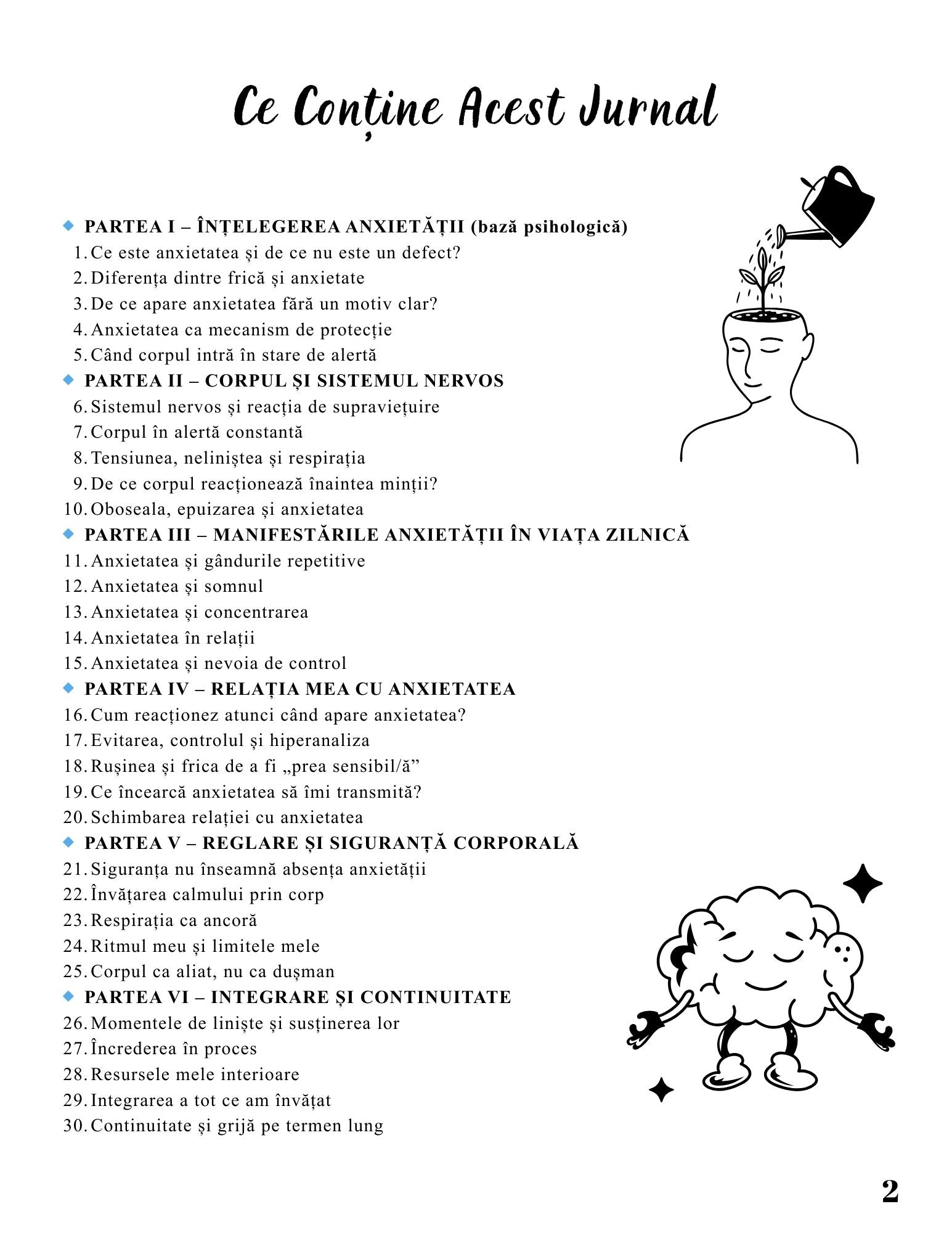 Jurnalul Vindecarii Mele - Anxietatea si Corpul - Cum Imi Regasesc Calmul si Siguranta / Ghid Practic / Echilibru Emotional / Autocunoastere / Claritate Mentala / Dezvoltare Personala