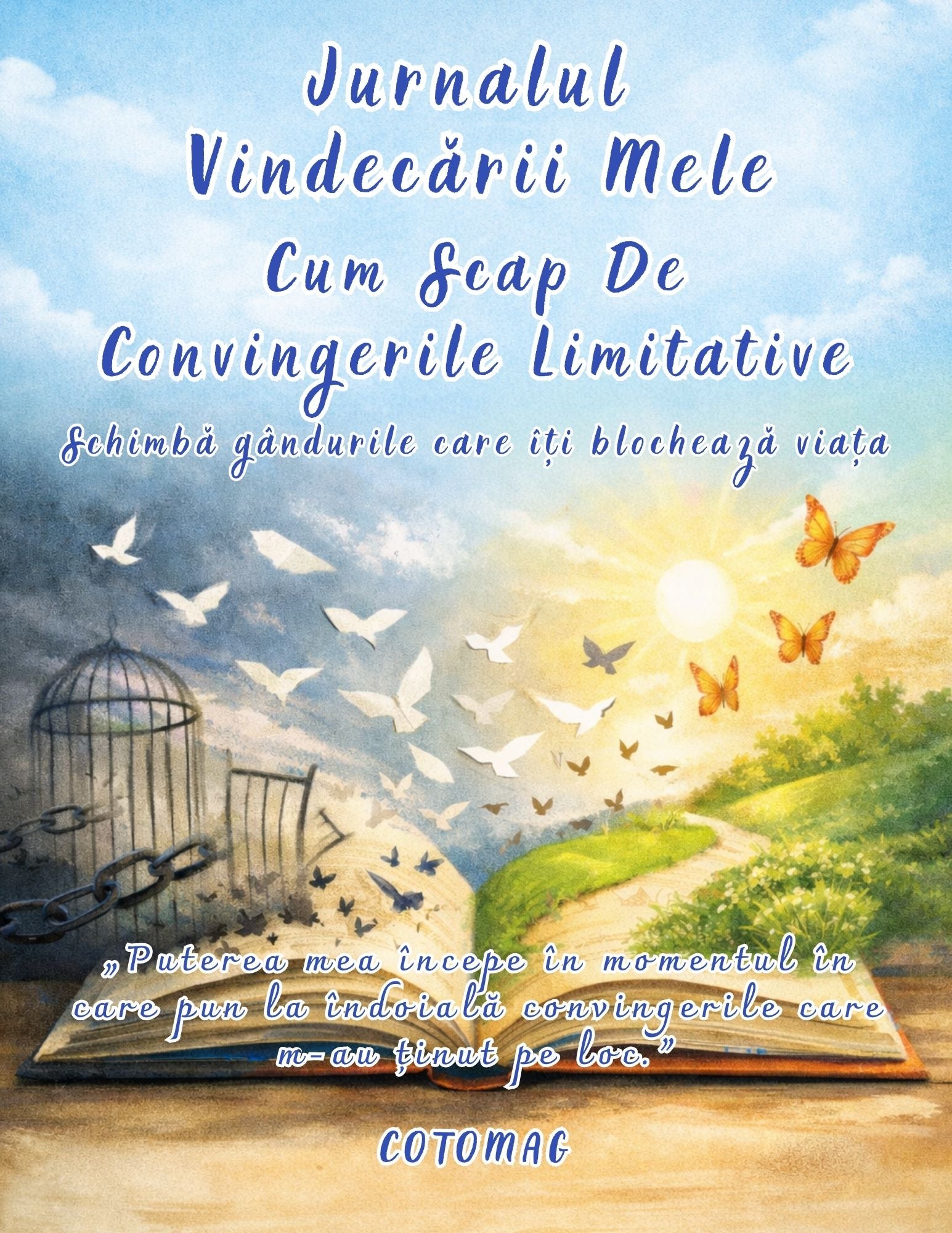 Jurnal convingeri limitative – jurnal pentru schimbarea gândirii și dezvoltare personală