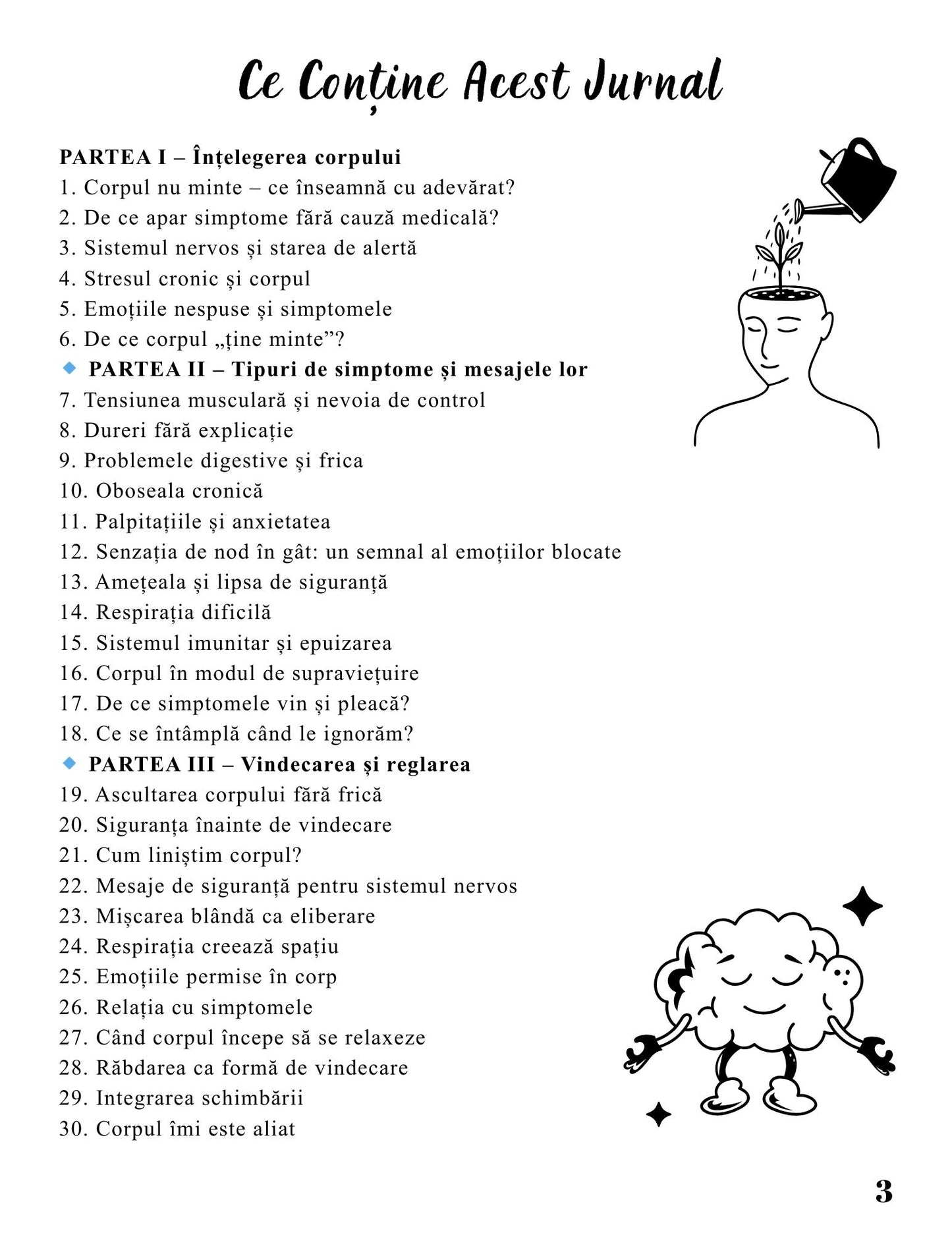 Jurnalul Vindecarii Mele - Corpul Nu Minte - Simtomele Fizice Pot Fi Intelese Si Vindecate / Ghid Practic / Echilibru Emotional / Autocunoastere / Claritate Mentala / Dezvoltare Personala / Carte Digitala / Ebook
