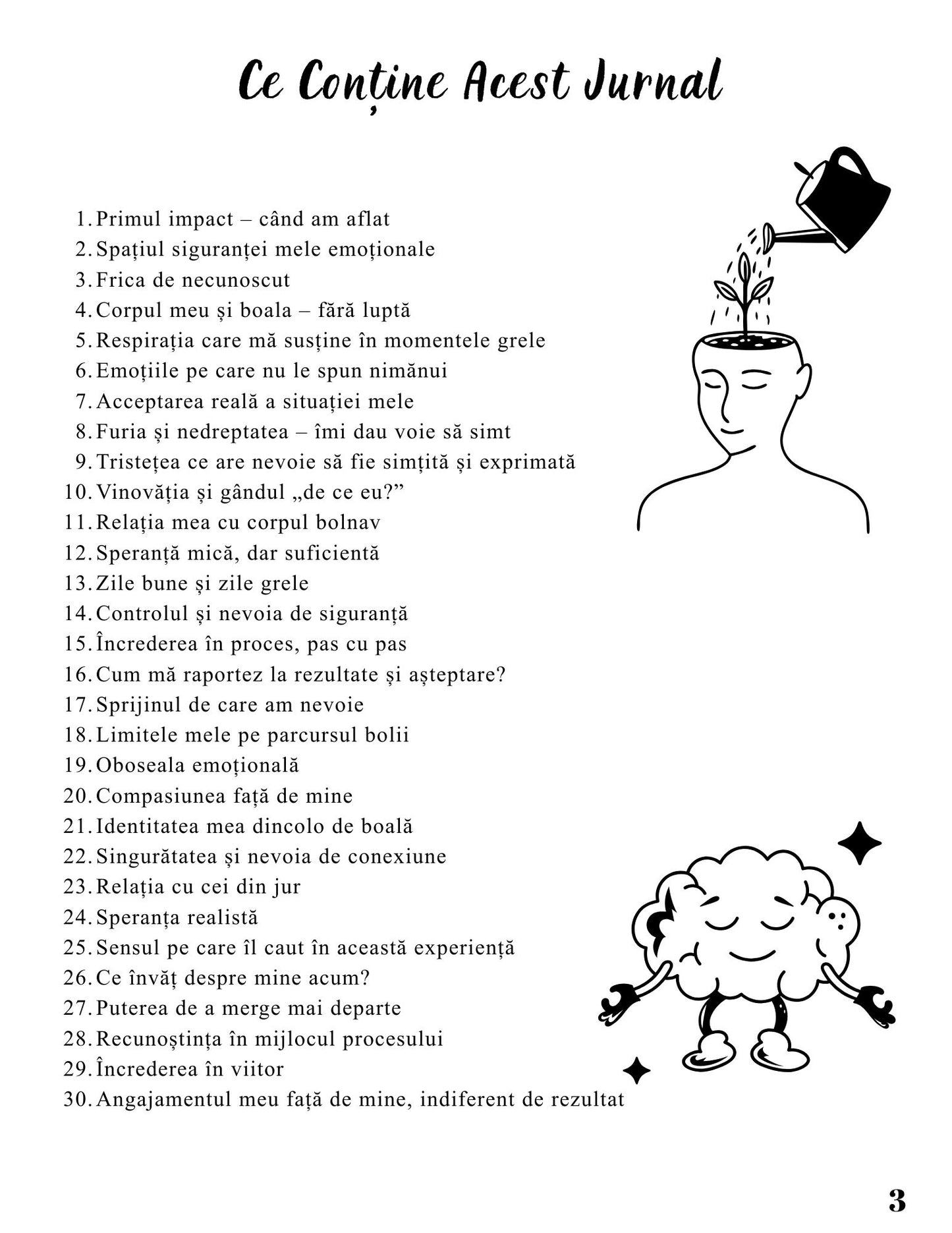 Jurnalul Vindecarii Mele - Cum Trec Emotional Peste Orice Boala / Ghid Practic / Echilibru Emotional / Autocunoastere / Claritate Mentala / Dezvoltare Personala