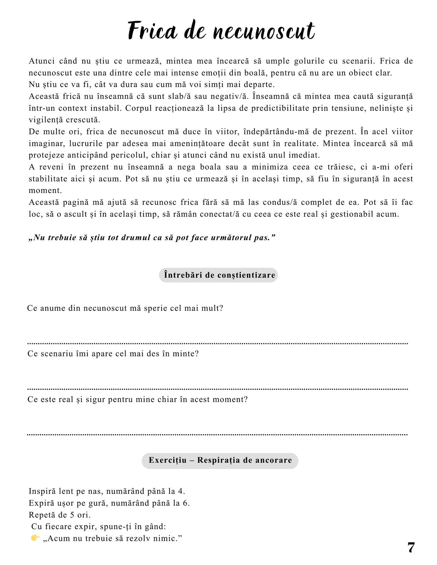 Jurnalul Vindecarii Mele - Cum Trec Emotional Peste Orice Boala / Ghid Practic / Echilibru Emotional / Autocunoastere / Claritate Mentala / Dezvoltare Personala