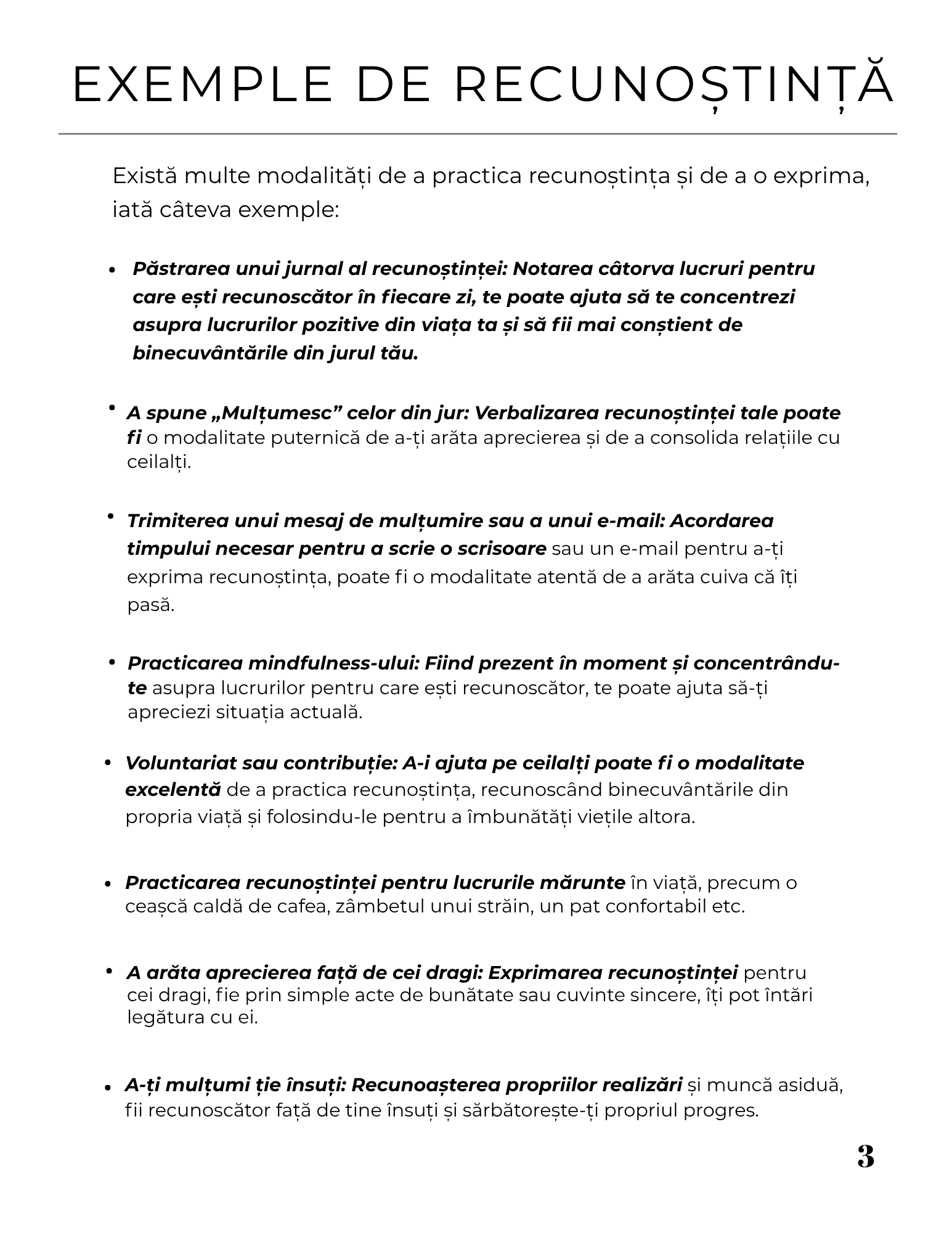 Jurnalul de Recunostinta - Creste-ti Bunastarea Fizica Si Mentala / Pentru O Minte Linistita si O Viata Echilibrata