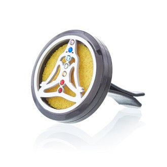 Kit Difuzor Auto - Cositor Yoga Chakra 30 mm