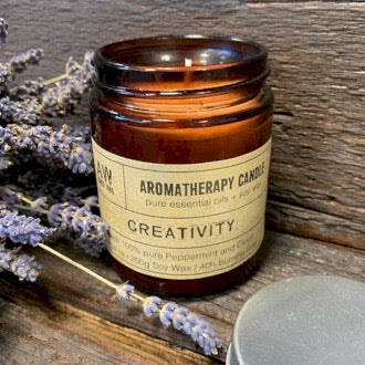 Lumanare de  Soia - Creativitate 200g