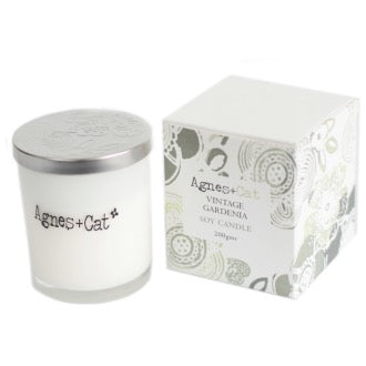Lumanare de Soia - Gardenia Vintage 200 ml