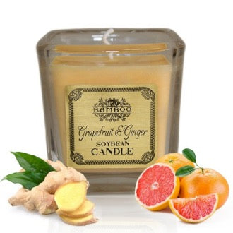 Lumanare de Soia - Grapefruit si Ghimbir