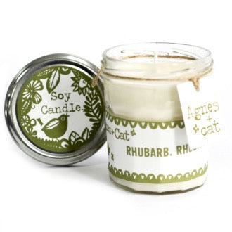 Lumanare de Soia - Rubarba 220 ml