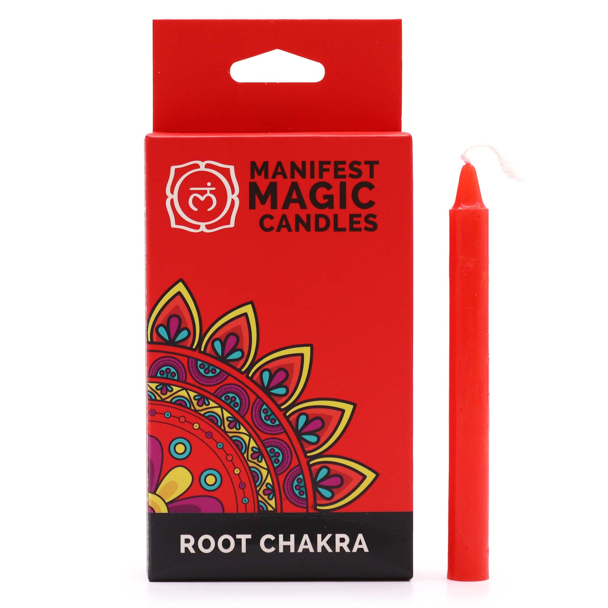 Lumanari Magice Ezoterice Rosii (12bc)-Chakra Radacina