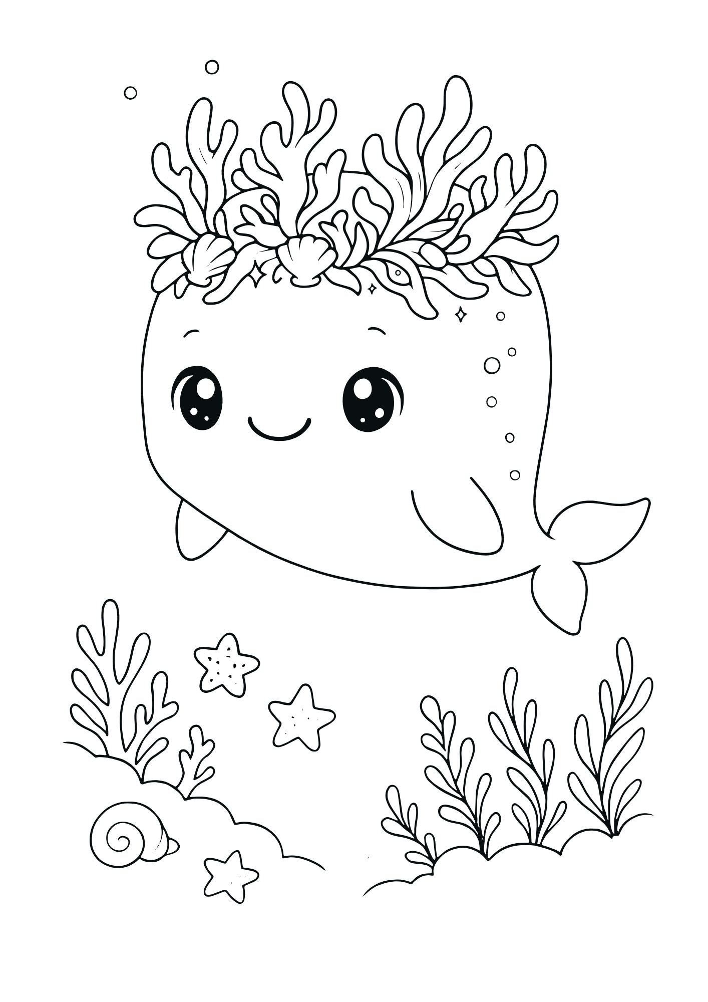 Mica Sirena si Prietenii - O Carte De Colorat Plina Cu Magie Si Aventura / Activitati Educative Pentru Copii / Joc Creativ si Educatie / Invatare Interactiva si Distractiva