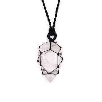 Pandantiv cu Piatra Pretioasa Dantelata - Piatra Quartz