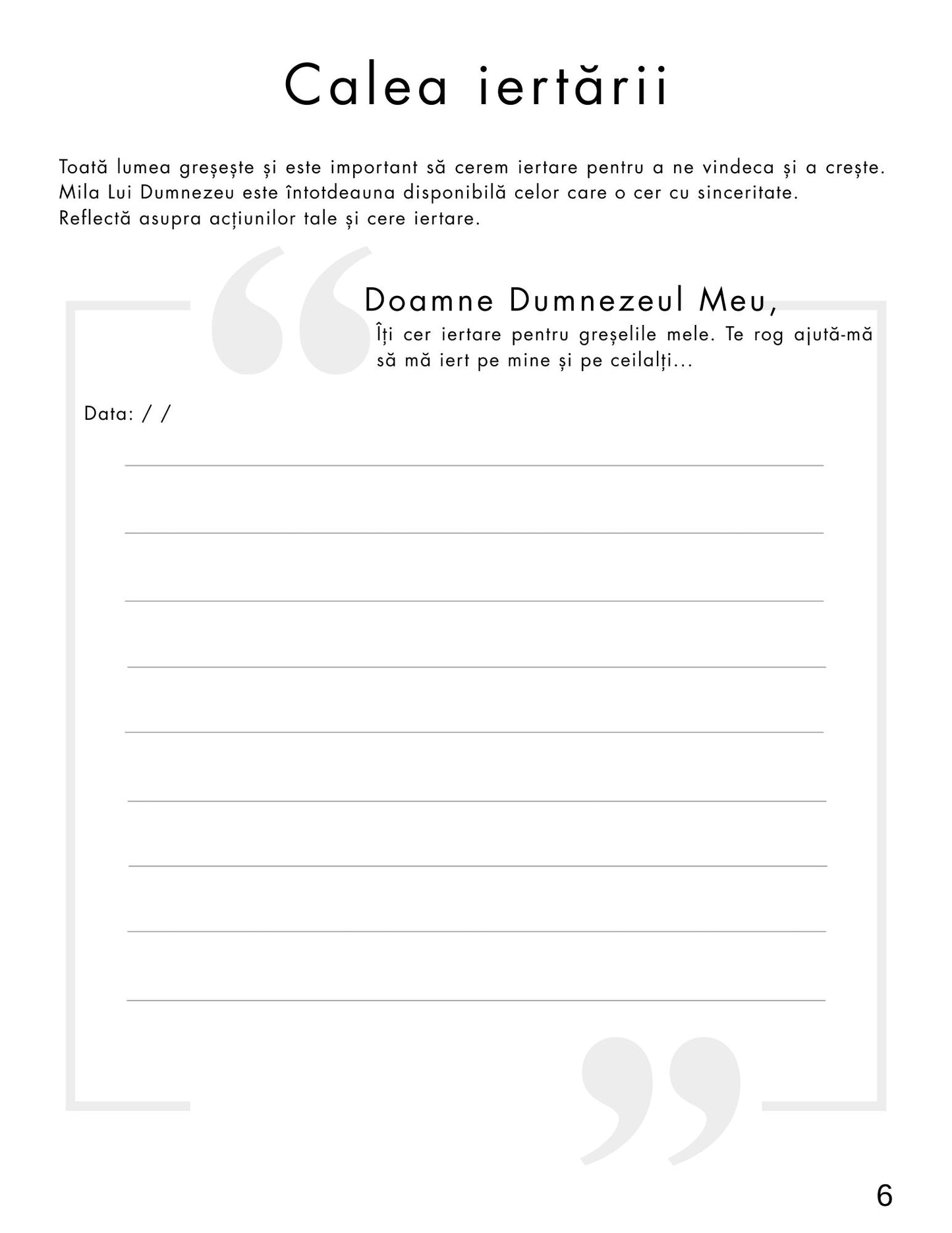 Jurnalul Scrisori de Evlavie către Dumnezeu PDF – Conectarea cu Dumnezeu