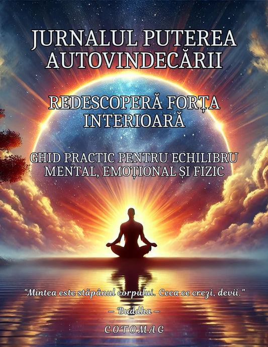 Jurnalul Puterea Autovindecarii - Ghid Practic Pentru Echilibru Mental, Emotional Si Fizic