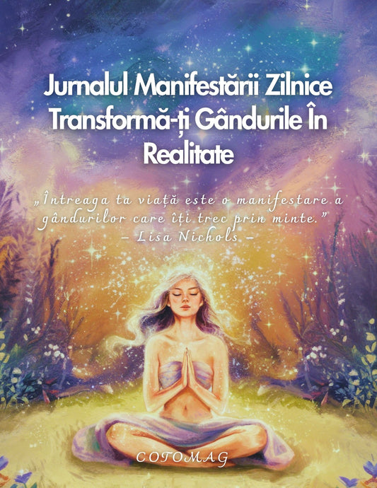 Jurnalul Manifestarii Zilnice - Transforma-ti Gandurile In Realitate - Atingerea Obiectivelor Tale