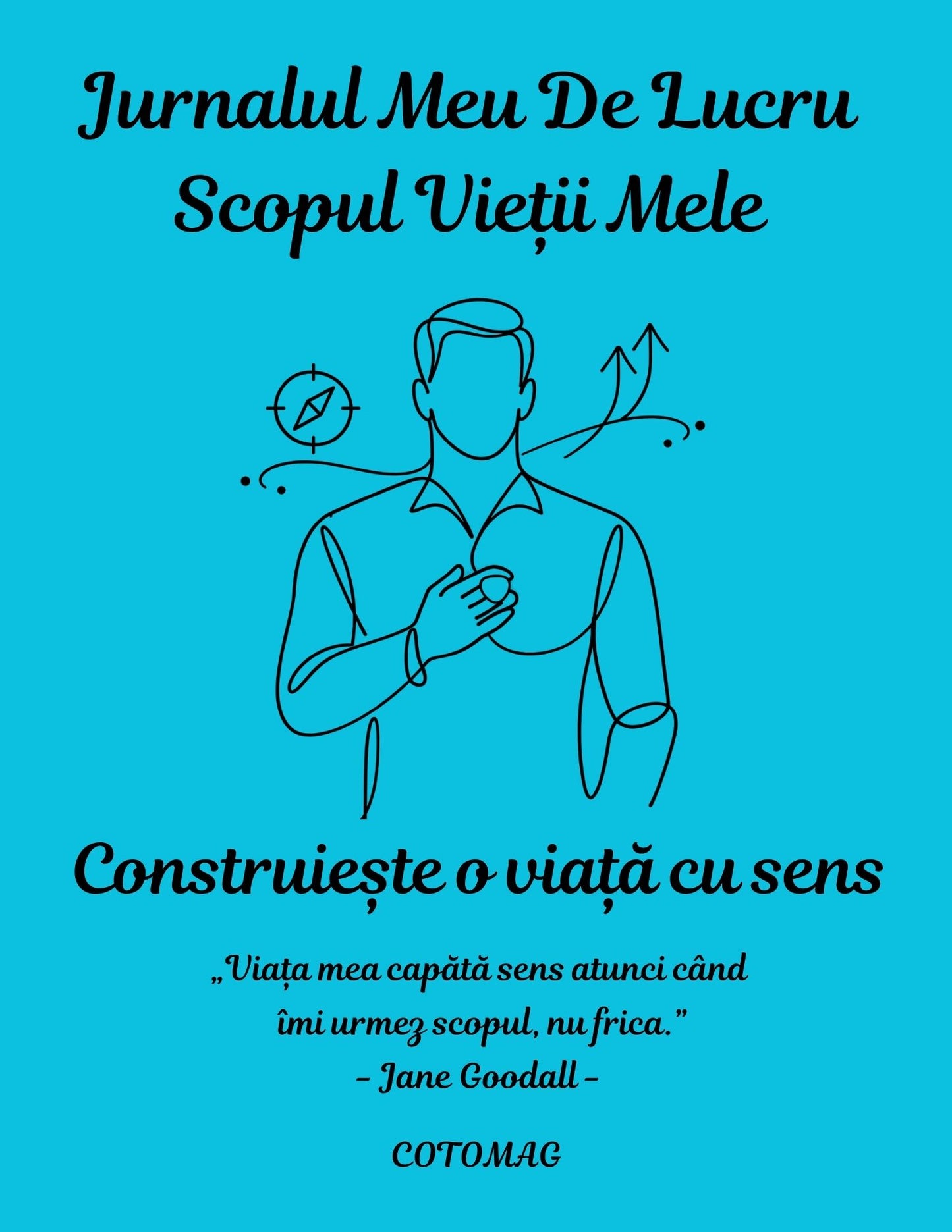 Jurnal dezvoltare personală PDF pentru descoperirea scopului vieții și claritate mentală