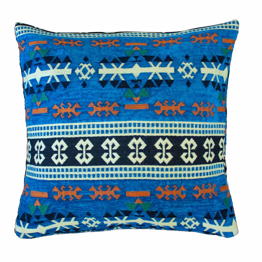 Set 2 Perne Kilim Albastra 40 x 40 cm