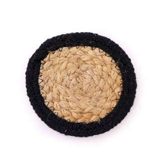 Set 4 Servete Naturale din Iuta si Bumbac 10 cm