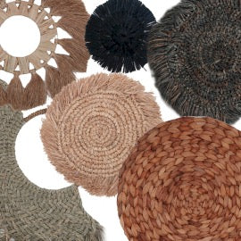Set Sase Boluri cu Iarba de Mare - Kribo