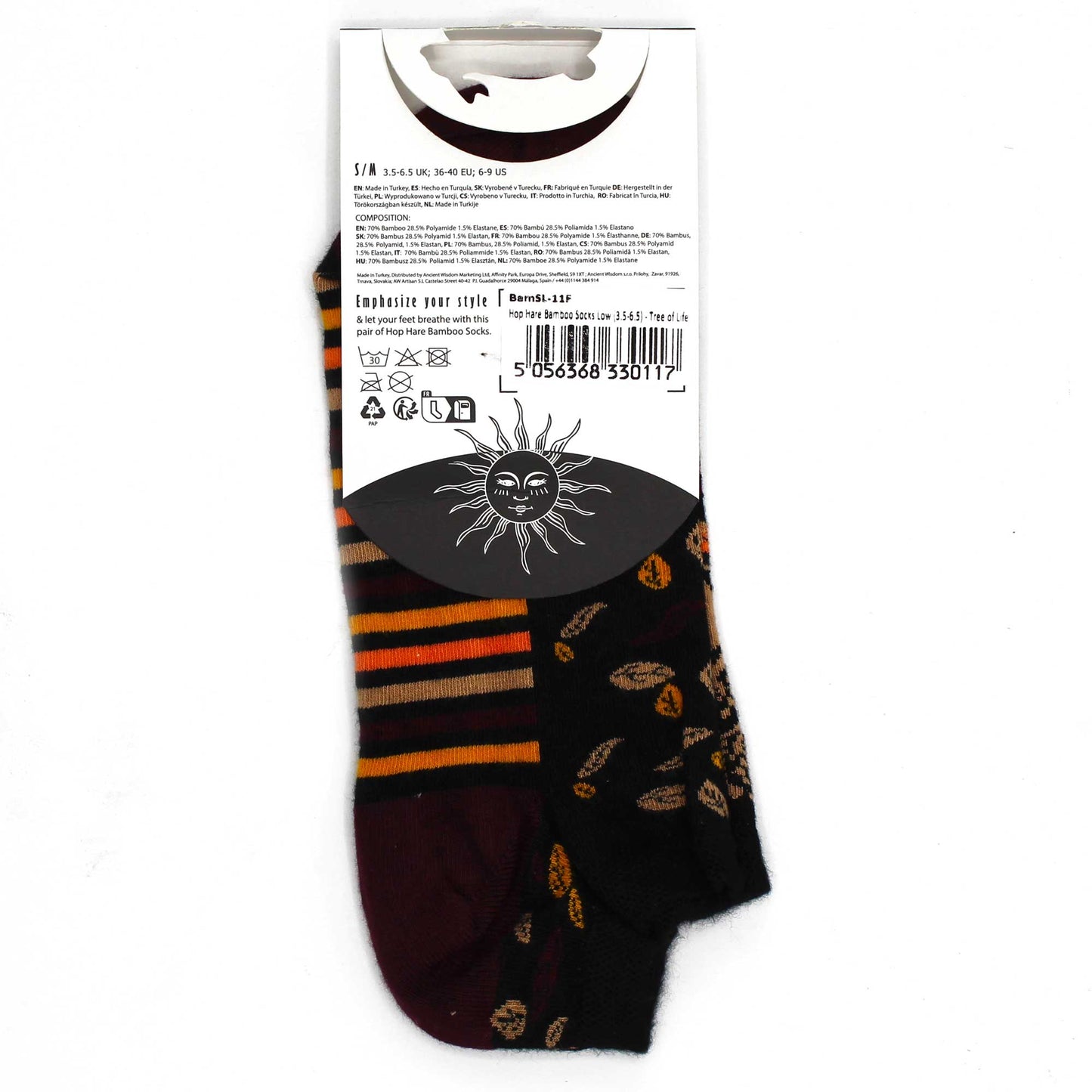Sosete de Bambus Hop Hare (36-40) - Arborele Vietii