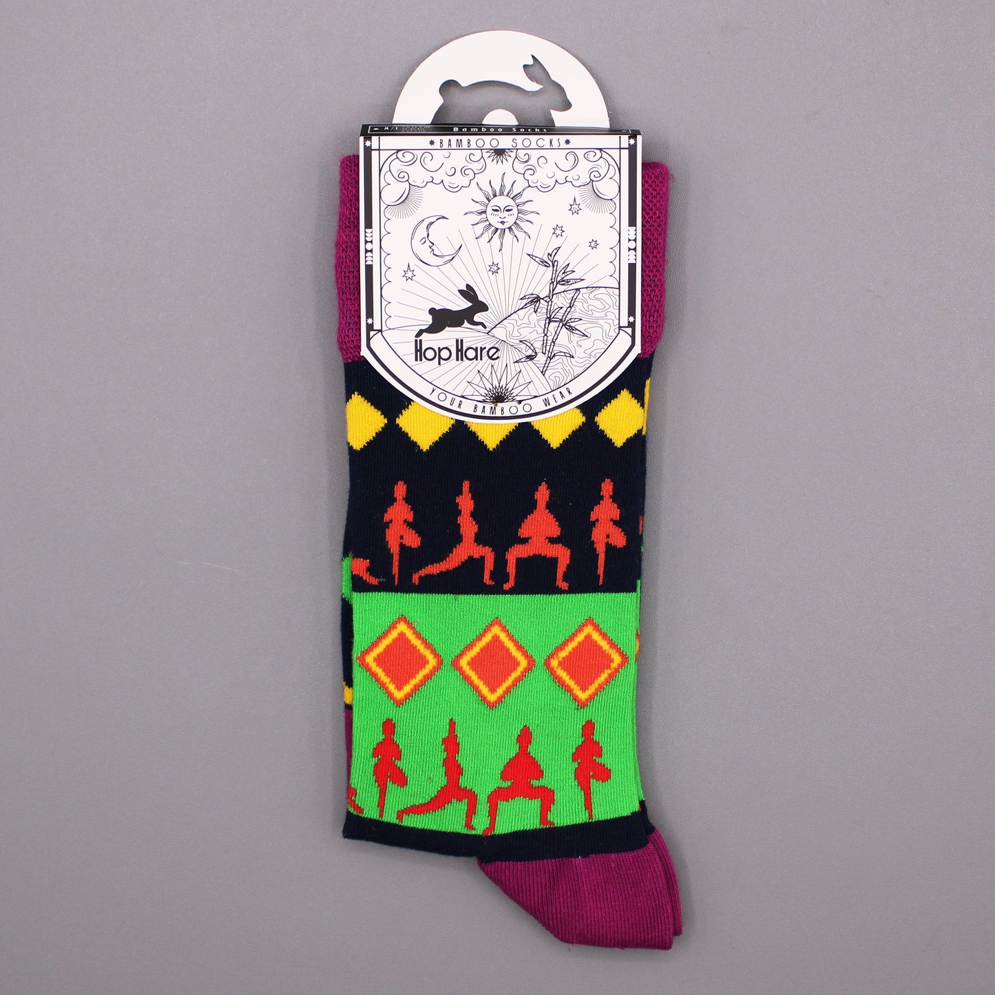 Sosete de Bambus Hop Hare (36-40) - Yoga